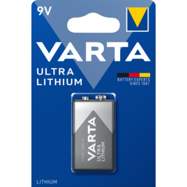 9 V-Block-Batterie Ultra Lithium