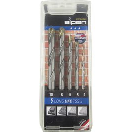 Steinbohrer-Satz TSS 5-tlg.