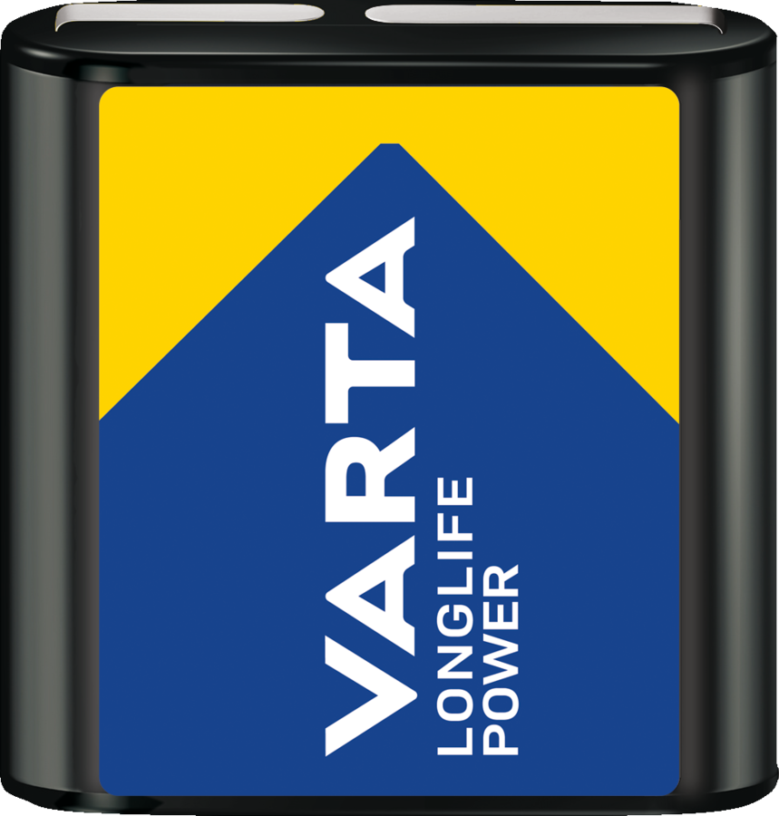Varta Flachbatterie High-Energy 4,5 V – Zuverlässige Energie Für Geräte Mit Flachbatterie-Anschluss