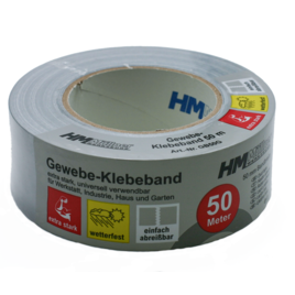 Gewebeband GB50G, Grau, Profi