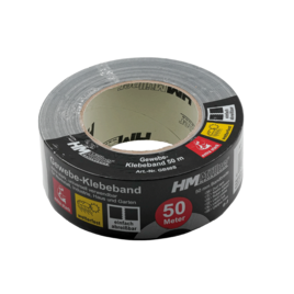 Gewebeband GB50S, Schwarz, Profi