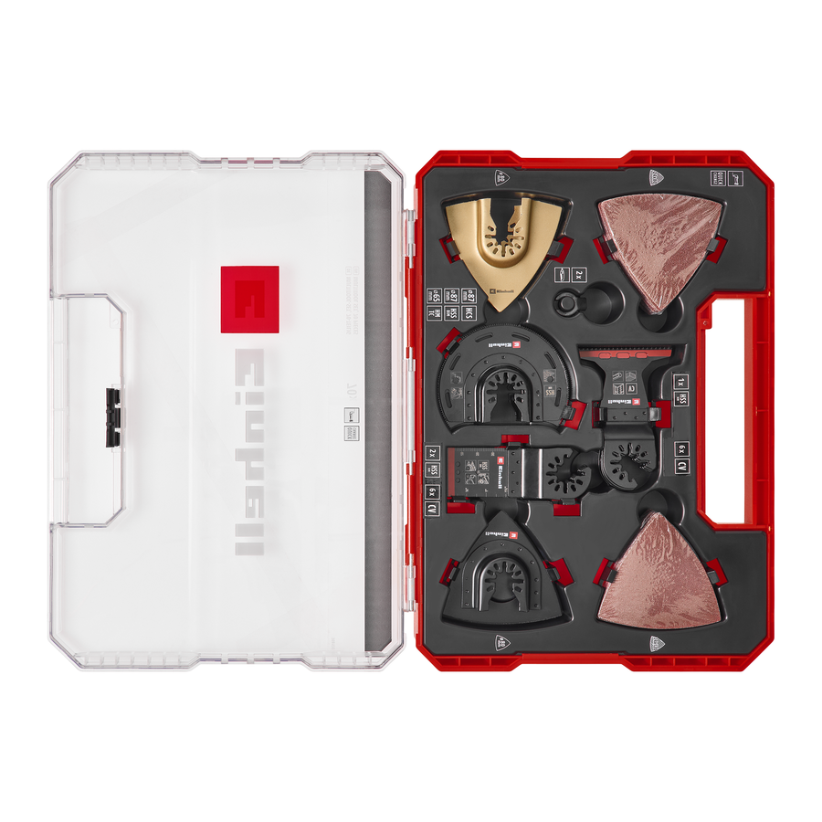 XXL-CASE Multitool-Set mit Universalaufnahme, 70-teilig