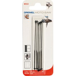 5 Mehrzweck-Metallsägeblätter MS53 zu Laubsäge 99076